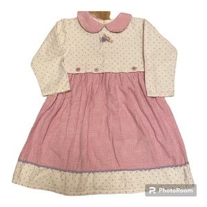 Sweet Potatoes brushed cotton dress